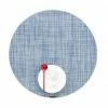Blitzangebot 🔥 Chilewich Mini Basketweave Rund Platzset 4er-Set - 4 Stück à Ø 38 Cm - Chambray 🥰 -Lind DNA Shop unnamed file 1050
