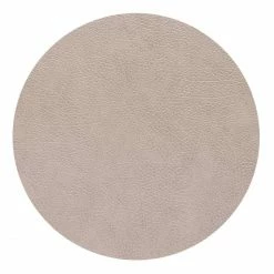 Bestpreis 😍 Lind DNA Circle Hippo Tischset - 4er Set - 4er Set - Ø 30 Cm - Warm Grey ✨