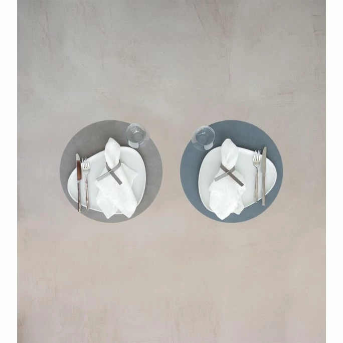 Bester Verkauf 😍 Lind DNA Double Circle Nupo Tischset - 4er Set - 4er Set - Ø 40 Cm - Light Blue/light Grey ❤️ 5 Bester Verkauf 😍 Lind DNA Double Circle Nupo Tischset - 4er Set - 4er Set - Ø 40 Cm - Light Blue/light Grey ❤️ – Bild 3