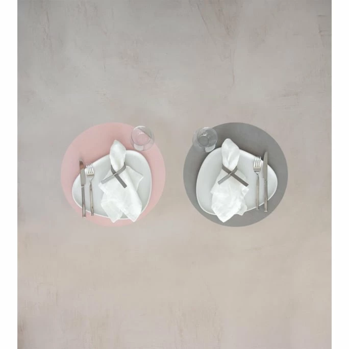 Bestes Angebot 🌟 Lind DNA Double Circle Nupo Tischset - 4er Set - 4er Set - Ø 40 Cm - Rose/light Grey 👏 5 Bestes Angebot 🌟 Lind DNA Double Circle Nupo Tischset - 4er Set - 4er Set - Ø 40 Cm - Rose/light Grey 👏 – Bild 3
