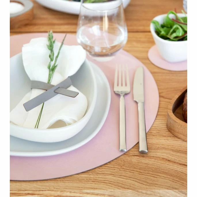 Bestes Angebot 🌟 Lind DNA Double Circle Nupo Tischset - 4er Set - 4er Set - Ø 40 Cm - Rose/light Grey 👏 8 Bestes Angebot 🌟 Lind DNA Double Circle Nupo Tischset - 4er Set - 4er Set - Ø 40 Cm - Rose/light Grey 👏 – Bild 6