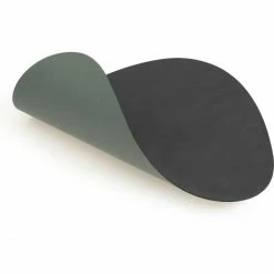 Am billigsten ✔️ Lind DNA DOUBLE CIRCLE Cloud/Nupo Tischset - Größe M: Ø 30 Cm - Anthracite/pastel Green 💯