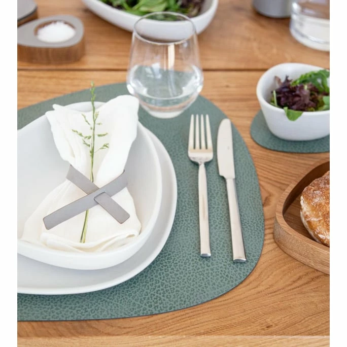 Top 10 ???? Lind DNA Curve Hippo Tischset - 4er Set - 4er Set - 37x44 Cm - Pastel Green ???? 4 Top 10 ???? Lind DNA Curve Hippo Tischset - 4er Set - 4er Set - 37x44 Cm - Pastel Green ???? – Bild 2