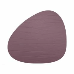 Großhandel 🛒 Daff Leatherixx Dumbo Island Tischset Rechteckig - 37,5x43 Cm - Eggplant 🎁