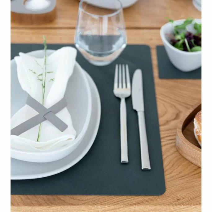 Auslauf ???? Lind DNA Square Nupo Tischset - 4er Set - 4er Set - 35x45 Cm - Dark Green ⭐ 4 Auslauf ???? Lind DNA Square Nupo Tischset - 4er Set - 4er Set - 35x45 Cm - Dark Green ⭐ – Bild 2