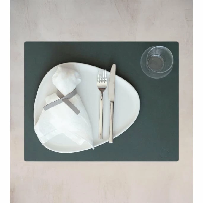 Auslauf ???? Lind DNA Square Nupo Tischset - 4er Set - 4er Set - 35x45 Cm - Dark Green ⭐ 5 Auslauf ???? Lind DNA Square Nupo Tischset - 4er Set - 4er Set - 35x45 Cm - Dark Green ⭐ – Bild 3