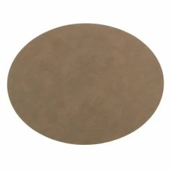 Rabatt ✔️ Lind DNA Oval Nupo Tischset - 4er Set - 4er Set - 35x46 Cm - Brown 🔔