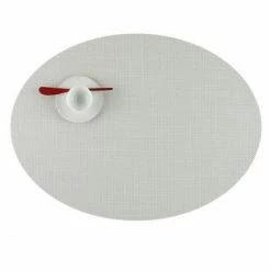 Top 10 ✨ Chilewich Mini Basketweave Oval Platzset 4er-Set - 4 Stück à 36x49 Cm - Sandstone ✔️