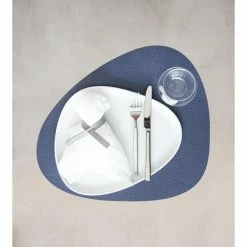 Auslauf ???? Lind DNA Curve Hippo Tischset - 4er Set - 4er Set - 37x44 Cm - Navy Blue ???? -Lind DNA Shop unnamed file 1286