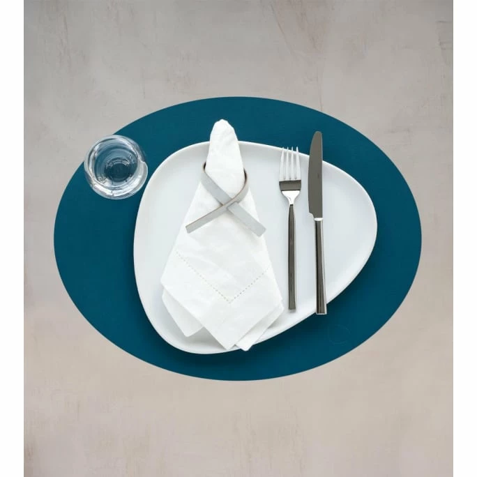 Blitzangebot 🤩 Lind DNA Oval Nupo Tischset - 4er Set - 4er Set - 35x46 Cm - Petrol 🎉 4 Blitzangebot 🤩 Lind DNA Oval Nupo Tischset - 4er Set - 4er Set - 35x46 Cm - Petrol 🎉 – Bild 2