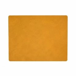 Angebote 🤩 Lind DNA Square Hippo Tischset - 4er Set - 4er Set - 35x45 Cm - Curry 🤩