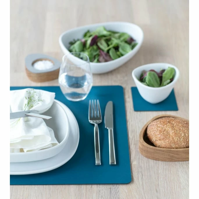 Rabatt 🔥 Lind DNA Square Nupo Tischset - 4er Set - 4er Set - 35x45 Cm - Petrol ✨ 4 Rabatt 🔥 Lind DNA Square Nupo Tischset - 4er Set - 4er Set - 35x45 Cm - Petrol ✨ – Bild 2