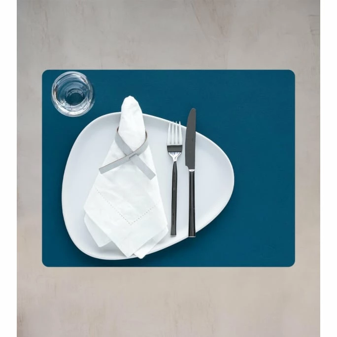 Rabatt 🔥 Lind DNA Square Nupo Tischset - 4er Set - 4er Set - 35x45 Cm - Petrol ✨ 5 Rabatt 🔥 Lind DNA Square Nupo Tischset - 4er Set - 4er Set - 35x45 Cm - Petrol ✨ – Bild 3