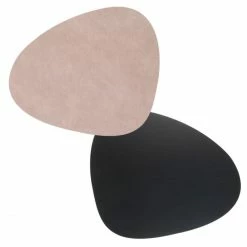 Großhandel 🛒 Lind DNA Double Curve Bull Tischset - 4er Set - 4er Set - 37x44 Cm - Warm Grey/black ⌛