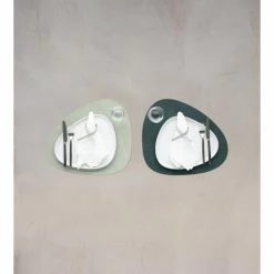 Bestpreis 🛒 Lind DNA Double Curve Nupo Tischset - 4er Set - 4er Set - 37x44 Cm - Dark Green/olive Green ✔️ -Lind DNA Shop unnamed file 1401