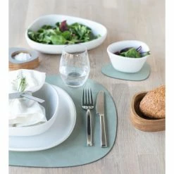 Bestpreis 🛒 Lind DNA Double Curve Nupo Tischset - 4er Set - 4er Set - 37x44 Cm - Dark Green/olive Green ✔️ -Lind DNA Shop unnamed file 1403