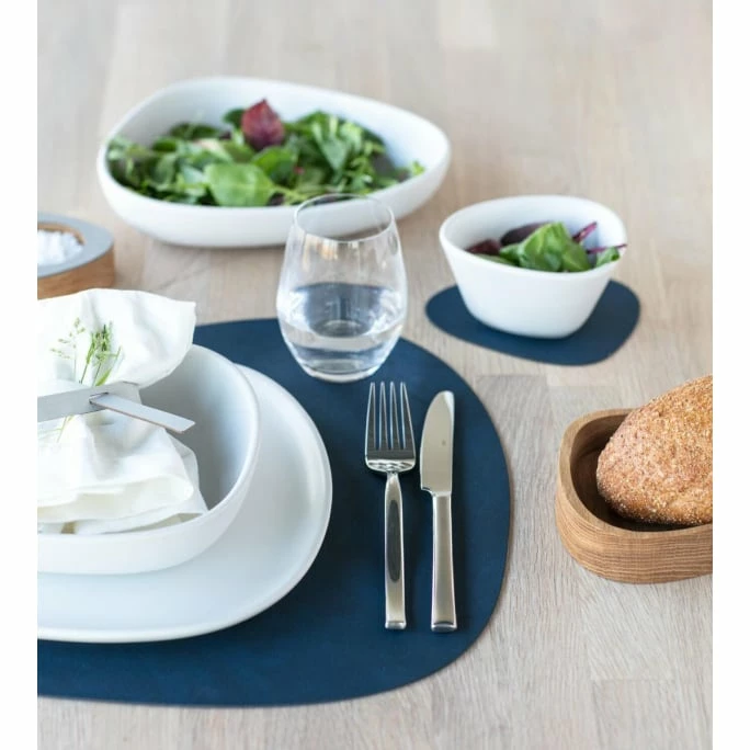 Schlussverkauf ???? Lind DNA Double Curve Nupo Tischset - 4er Set - 4er Set - 37x44 Cm - Midnight Blue/petrol ???? 4 Schlussverkauf ???? Lind DNA Double Curve Nupo Tischset - 4er Set - 4er Set - 37x44 Cm - Midnight Blue/petrol ???? – Bild 2