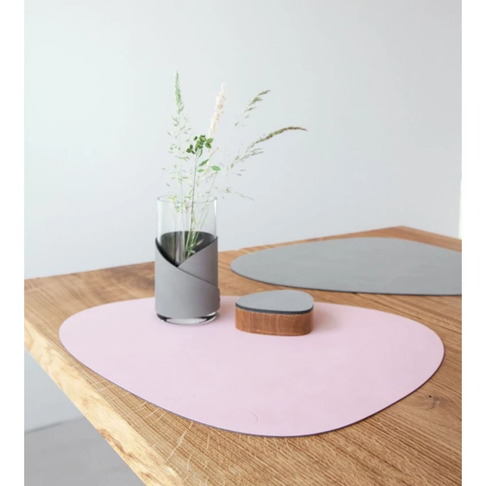 Neu 🔥 Lind DNA DOUBLE CURVE Nupo Tischset - 4er Set - 4er Set - Größe L: 37x44 Cm - Rose/light Grey 💯 5 Neu 🔥 Lind DNA DOUBLE CURVE Nupo Tischset - 4er Set - 4er Set - Größe L: 37x44 Cm - Rose/light Grey 💯 – Bild 3