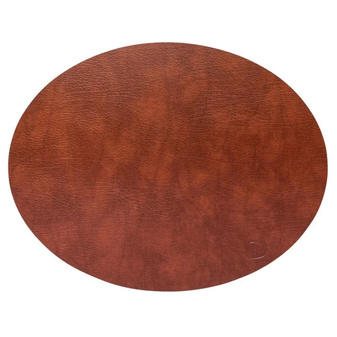 Neu ⭐ Lind DNA Double Oval Bull Tischset - 4er Set - 4er Set - 26x33 Cm - Cognac/black 😀 3 Neu ⭐ Lind DNA Double Oval Bull Tischset - 4er Set - 4er Set - 26x33 Cm - Cognac/black 😀