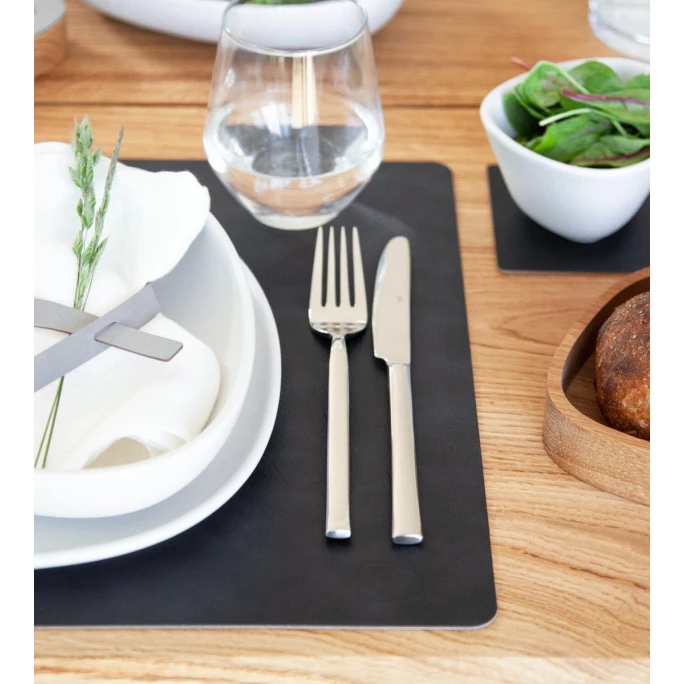 Neu 🌟 Lind DNA Double Square Cloud Tischset - 4er Set - 4er Set - 35x45 Cm - Black/metallic 😀 4 Neu 🌟 Lind DNA Double Square Cloud Tischset - 4er Set - 4er Set - 35x45 Cm - Black/metallic 😀 – Bild 2