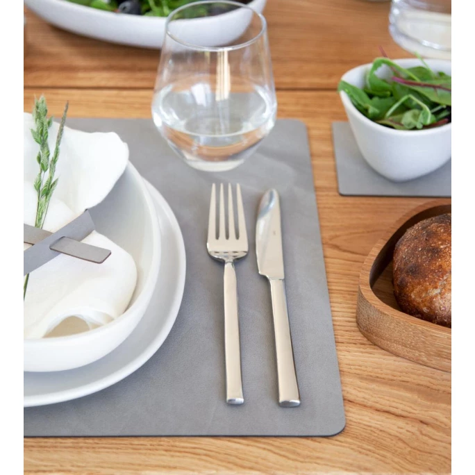 Neu ???? Lind DNA Double Square Nupo Tischset - 4er Set - 4er Set - 35x45 Cm - Rose/light Grey ???? 4 Neu ???? Lind DNA Double Square Nupo Tischset - 4er Set - 4er Set - 35x45 Cm - Rose/light Grey ???? – Bild 2