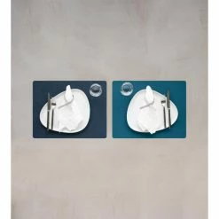 Am billigsten ???? Lind DNA Double Square Nupo Tischset - 4er Set - 4er Set - 35x45 Cm - Midnight Blue/petrol ???? -Lind DNA Shop unnamed file 1454