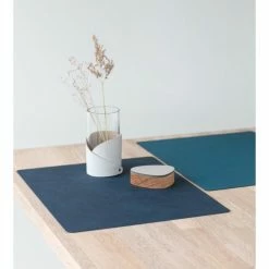 Am billigsten ???? Lind DNA Double Square Nupo Tischset - 4er Set - 4er Set - 35x45 Cm - Midnight Blue/petrol ???? -Lind DNA Shop unnamed file 1455