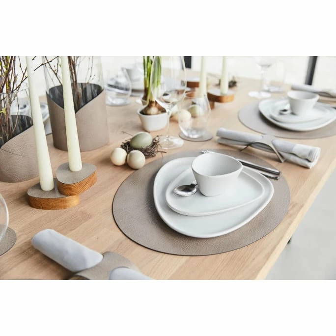 Blitzangebot ✨ Lind DNA Oval Bull Tischset - 4er Set - 4er Set - 35x46 Cm - Warm Grey ⭐ 5 Blitzangebot ✨ Lind DNA Oval Bull Tischset - 4er Set - 4er Set - 35x46 Cm - Warm Grey ⭐ – Bild 3