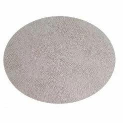 Rabatt ❤️ Lind DNA Oval Hippo Tischset - 4er Set - 4er Set - 26x33 Cm - Anthracite-grey 🧨