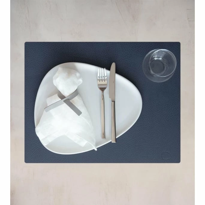 Budget 🎉 Lind DNA Square Hippo Tischset - 4er Set - 4er Set - 35x45 Cm - Navy Blue ✔️ 5 Budget 🎉 Lind DNA Square Hippo Tischset - 4er Set - 4er Set - 35x45 Cm - Navy Blue ✔️ – Bild 3