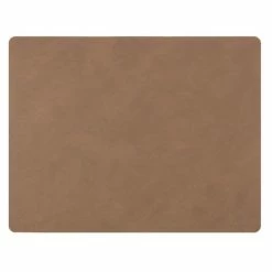 Blitzangebot 👏 Lind DNA Square Nupo Tischset - 4er Set - 4er Set - 35x45 Cm - Brown ✨