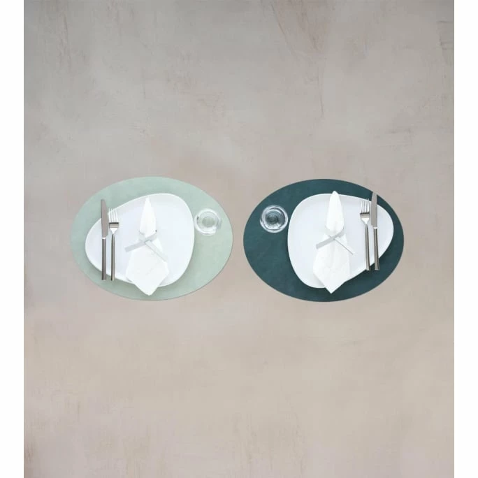 Bestpreis 🤩 Lind DNA Double Oval Nupo Tischset - 4er Set - 4er Set - 35x46 Cm - Olive Green/dark Green 🔥 5 Bestpreis 🤩 Lind DNA Double Oval Nupo Tischset - 4er Set - 4er Set - 35x46 Cm - Olive Green/dark Green 🔥 – Bild 3