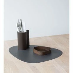 Am billigsten ???? Lind DNA CURVE Serene Tischset - 4er Set - 4er Set - Größe L: 37x44 Cm - Anthracite ???? -Lind DNA Shop unnamed file 1595