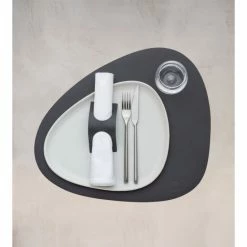 Am billigsten ???? Lind DNA CURVE Serene Tischset - 4er Set - 4er Set - Größe L: 37x44 Cm - Anthracite ???? -Lind DNA Shop unnamed file 1596