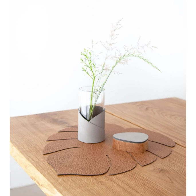 Bestpreis 🔔 Lind DNA Monstera Leaf Hippo Tischset - 4er Set - 4er Set - Größe L: 42x35 Cm - Nature ⌛ 5 Bestpreis 🔔 Lind DNA Monstera Leaf Hippo Tischset - 4er Set - 4er Set - Größe L: 42x35 Cm - Nature ⌛ – Bild 3