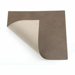 Bestpreis 😉 Lind DNA DOUBLE SQUARE Cloud/Nupo Tischset - 4er Set - 4er Set - Größe S: 28x28 Cm - Brown /sand 🧨