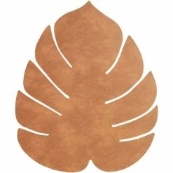Rabatt 🎉 Lind DNA Monstera Leaf Nupo Tischset - 4er Set - 4er Set - Größe L: 42x35 Cm - Nature 🛒