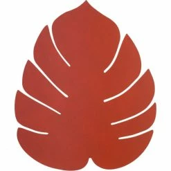 Top 10 👏 Lind DNA Monstera Leaf Nupo Tischset - 4er Set - 4er Set - Größe L: 42x35 Cm - Sienna 💯