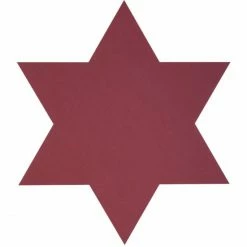 Coupon ✨ Lind DNA STAR Nupo Tischset - 4er Set - 34,5x34,5 Cm - 4er Set - Red ✨