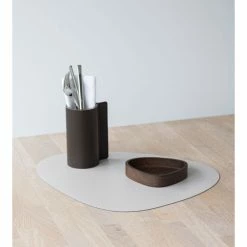 Neu 💯 Lind DNA CURVE Serene Tischset - Größe L: 37x44 Cm - Cream 🥰 -Lind DNA Shop unnamed file 1685