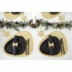 Angebote 🛒 Lind DNA CURVE STAR Hippo Tischset - Größe: 37x44 Cm - Gold 😀 -Lind DNA Shop unnamed file 1690