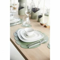 Schlussverkauf 🌟 Lind DNA Monstera Leaf Hippo Tischset - Größe L: 42x35 Cm - Forest Green 🎁 -Lind DNA Shop unnamed file 1693