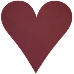 Coupon 🎁 Lind DNA HEART Nupo Tischset - 30x30 Cm - Red 😀