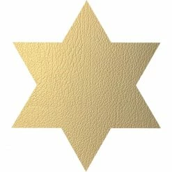 Budget 😉 Lind DNA STAR Hippo Tischset - 34,5x34,5 Cm - Gold 🔔