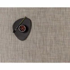 Schlussverkauf ⭐ Chilewich Basketweave Platzset 4er-Set - 4 Stück à 36x48 Cm - Latte 😍