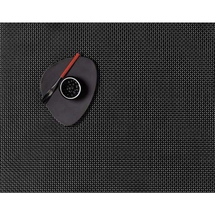 Auslauf 🥰 Chilewich Basketweave Platzset 4er-Set - 4 Stück à 36x48 Cm - Black 👏 3 Auslauf 🥰 Chilewich Basketweave Platzset 4er-Set - 4 Stück à 36x48 Cm - Black 👏