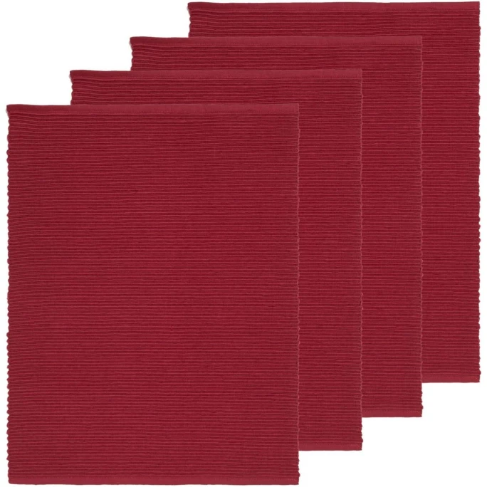 Am billigsten ❤️ Linum UNI Tischset - 4er Set - 35x46 Cm - Red D90 🧨 3 Am billigsten ❤️ Linum UNI Tischset - 4er Set - 35x46 Cm - Red D90 🧨