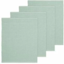 Brandneu ⌛ Linum UNI Tischset - 4er Set - 35x46 Cm - Light Ice Green A13 😉