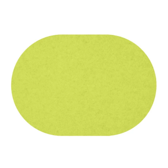 Brandneu ???? Daff Filz Tischset Oval Aus Merino-Wolle - 34x42 Cm - Moos Melange ⌛ 3 Brandneu ???? Daff Filz Tischset Oval Aus Merino-Wolle - 34x42 Cm - Moos Melange ⌛