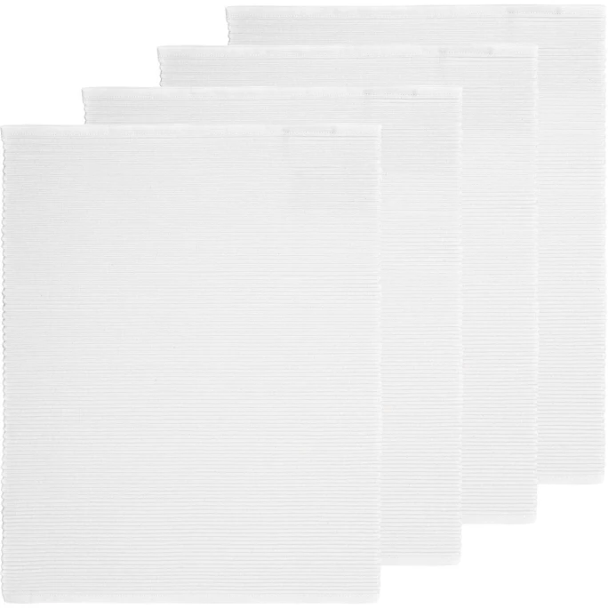 Bester Verkauf ✨ Linum UNI Tischset - 4er Set - 35x46 Cm - White I1 👏 3 Bester Verkauf ✨ Linum UNI Tischset - 4er Set - 35x46 Cm - White I1 👏